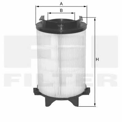 Fil filter HP 2606 Повітряний фільтр HP2606: Купити в Україні - Добра ціна на EXIST.UA!