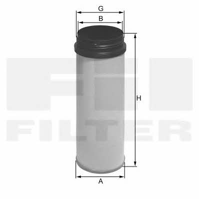 Fil filter HP 2607 Повітряний фільтр HP2607: Приваблива ціна - Купити в Україні на EXIST.UA!
