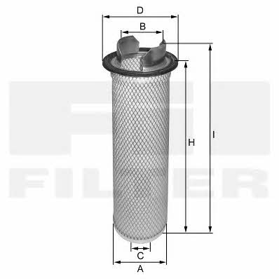 Fil filter HP 4536 Повітряний фільтр HP4536: Купити в Україні - Добра ціна на EXIST.UA!