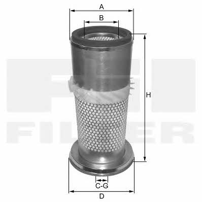 Fil filter HP 4544 K Повітряний фільтр HP4544K: Купити в Україні - Добра ціна на EXIST.UA!