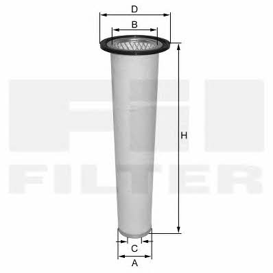 Fil filter HP 4545 Повітряний фільтр HP4545: Купити в Україні - Добра ціна на EXIST.UA!