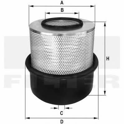 Fil filter HP 457 Повітряний фільтр HP457: Купити в Україні - Добра ціна на EXIST.UA!