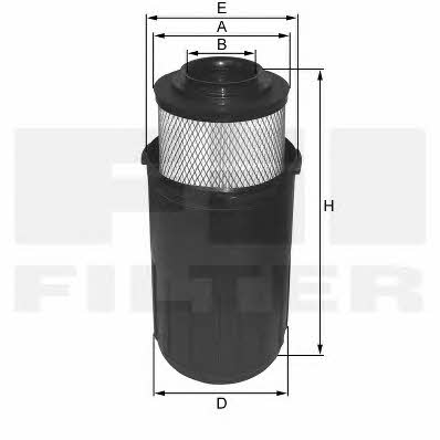 Fil filter HP 4592 Повітряний фільтр HP4592: Купити в Україні - Добра ціна на EXIST.UA!