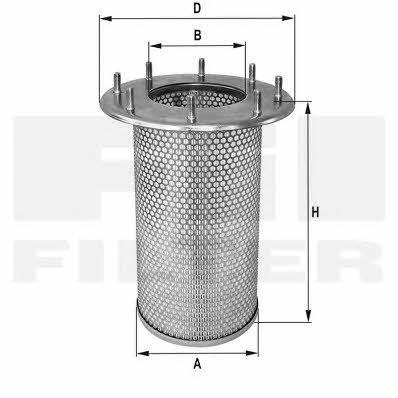 Fil filter HP 483 Повітряний фільтр HP483: Купити в Україні - Добра ціна на EXIST.UA!