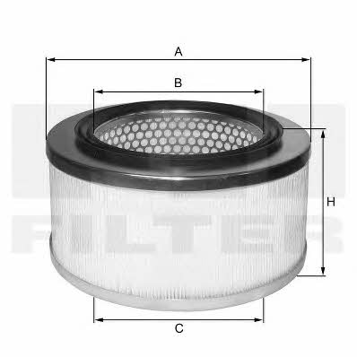 Fil filter HP 705 Повітряний фільтр HP705: Купити в Україні - Добра ціна на EXIST.UA!