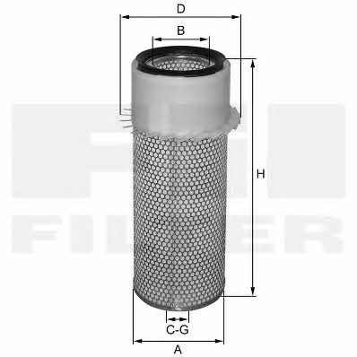 Fil filter HP 976 K Повітряний фільтр HP976K: Купити в Україні - Добра ціна на EXIST.UA!