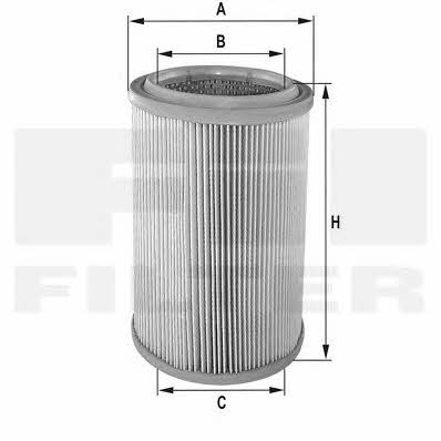 Fil filter HPU 4309 Повітряний фільтр HPU4309: Купити в Україні - Добра ціна на EXIST.UA!