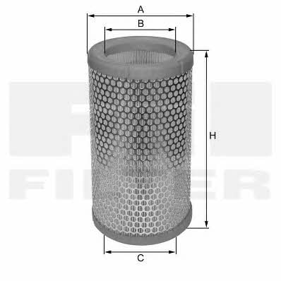Fil filter HPU 4327 Повітряний фільтр HPU4327: Купити в Україні - Добра ціна на EXIST.UA!