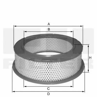 Fil filter HPU 459 Повітряний фільтр HPU459: Купити в Україні - Добра ціна на EXIST.UA!