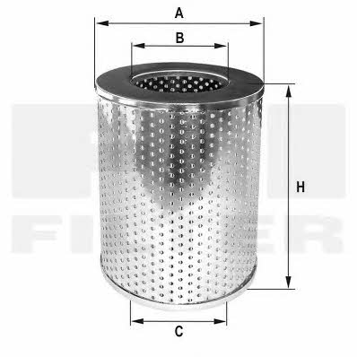 Fil filter MF 1384 Фільтр палива MF1384: Купити в Україні - Добра ціна на EXIST.UA!