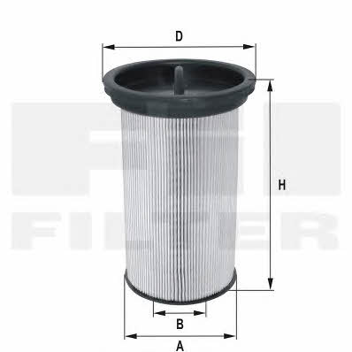 Fil filter MFE 1396 Фільтр палива MFE1396: Купити в Україні - Добра ціна на EXIST.UA!