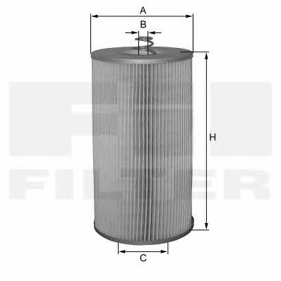 Fil filter ML 1155 A Фільтр масляний ML1155A: Купити в Україні - Добра ціна на EXIST.UA!