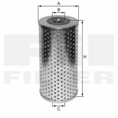 Fil filter ML 116 Фільтр масляний ML116: Приваблива ціна - Купити в Україні на EXIST.UA!