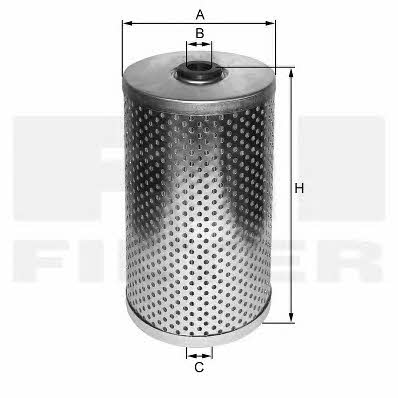 Fil filter ML 1184 A Фільтр масляний ML1184A: Купити в Україні - Добра ціна на EXIST.UA!