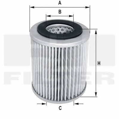 Fil filter ML 156 A Фільтр масляний ML156A: Купити в Україні - Добра ціна на EXIST.UA!