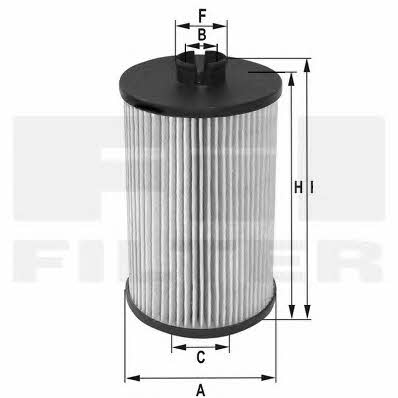 Fil filter MLE 1344 A Фільтр масляний MLE1344A: Купити в Україні - Добра ціна на EXIST.UA!