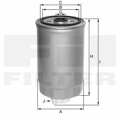 Fil filter ZP 05 AF Фільтр палива ZP05AF: Купити в Україні - Добра ціна на EXIST.UA!