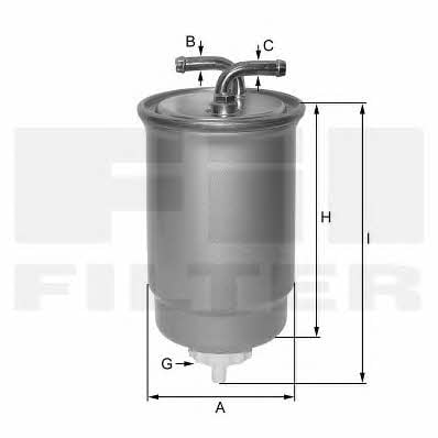 Fil filter ZP 05/3 F Фільтр палива ZP053F: Купити в Україні - Добра ціна на EXIST.UA!