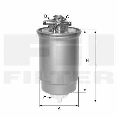 Fil filter ZP 05/4 F Фільтр палива ZP054F: Приваблива ціна - Купити в Україні на EXIST.UA!