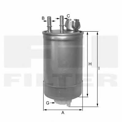 Fil filter ZP 05/7 F Фільтр палива ZP057F: Приваблива ціна - Купити в Україні на EXIST.UA!