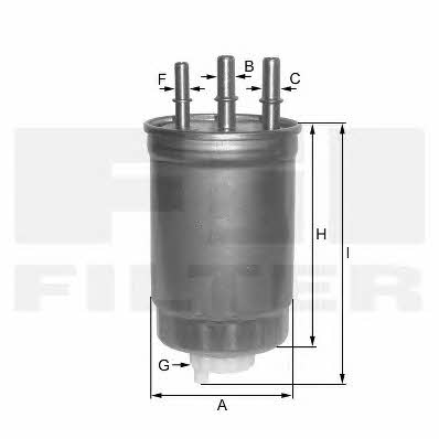 Fil filter ZP 05/8 F Фільтр паливний ZP058F: Купити в Україні - Добра ціна на EXIST.UA!