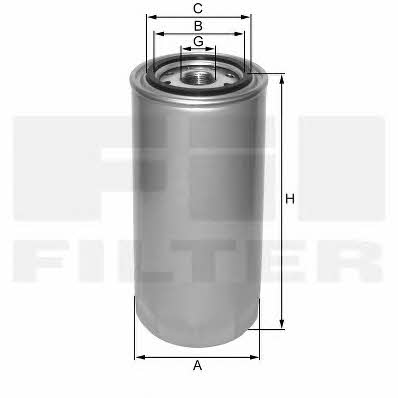 Fil filter ZP 28 AF Фільтр палива ZP28AF: Купити в Україні - Добра ціна на EXIST.UA!