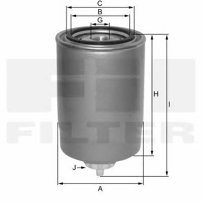 Fil filter ZP 3034 F Фільтр паливний ZP3034F: Купити в Україні - Добра ціна на EXIST.UA!
