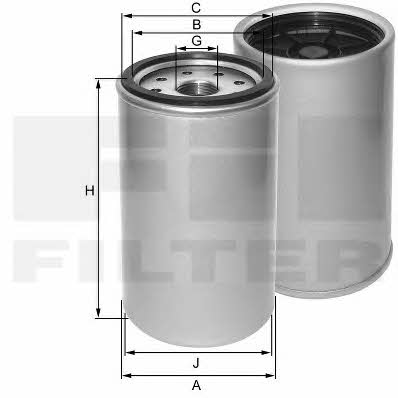 Fil filter ZP 3053 F Фільтр палива ZP3053F: Купити в Україні - Добра ціна на EXIST.UA!