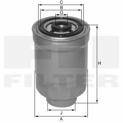 Fil filter ZP 3101 FMB Фільтр палива ZP3101FMB: Купити в Україні - Добра ціна на EXIST.UA!