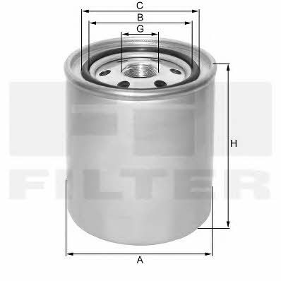 Fil filter ZP 598 F Фільтр палива ZP598F: Купити в Україні - Добра ціна на EXIST.UA!