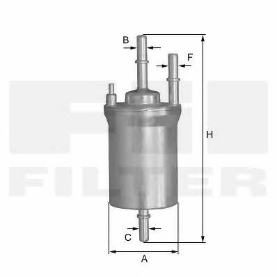 Fil filter ZP 8101 FL Фільтр палива ZP8101FL: Купити в Україні - Добра ціна на EXIST.UA!