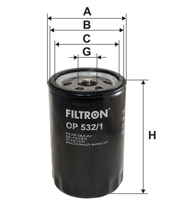 Купити Filtron OP 532&#x2F;1 за низькою ціною в Україні!