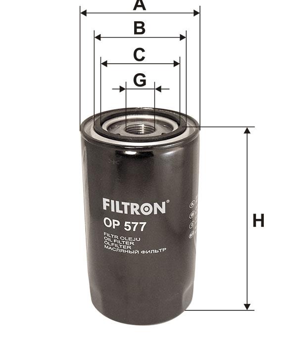 Фільтр масляний Filtron OP 577