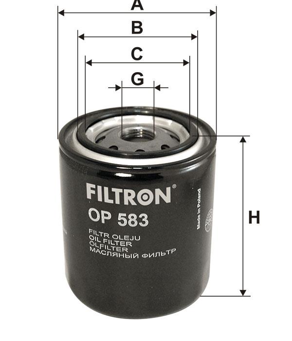 Купити Filtron OP 583 за низькою ціною в Україні!