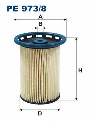 Паливний фільтр Filtron PE 973/8