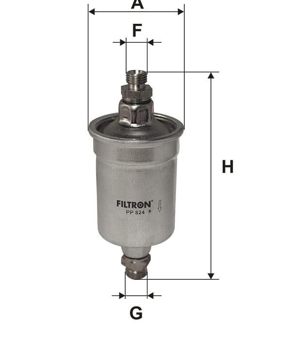 Купити Filtron PP 824 за низькою ціною в Україні!