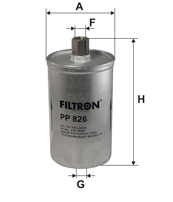 Фільтр палива Filtron PP 826