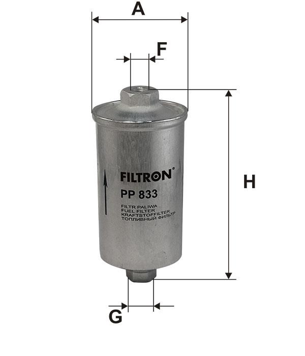 Фільтр палива Filtron PP 833