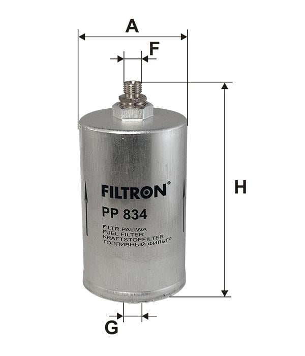 Фільтр палива Filtron PP 834