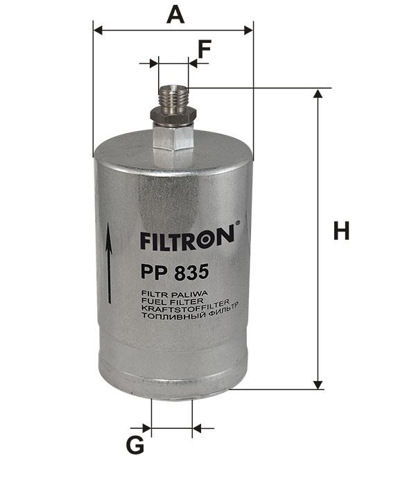 Фільтр палива Filtron PP 835