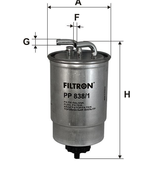 Купити Filtron PP 838&#x2F;1 за низькою ціною в Україні!