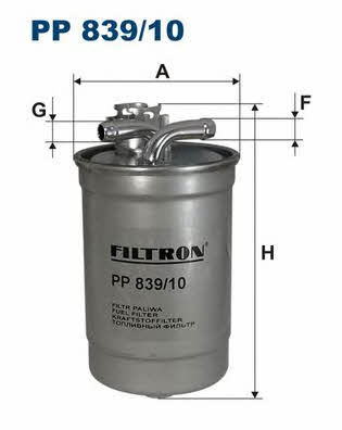 Фільтр палива Filtron PP 839&#x2F;10