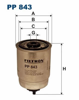 Купити Filtron PP 843 за низькою ціною в Україні!