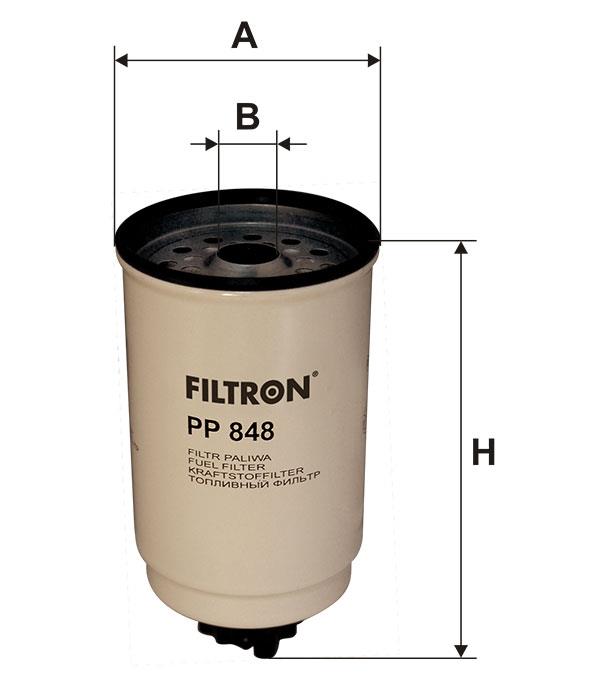 Фільтр палива Filtron PP 848