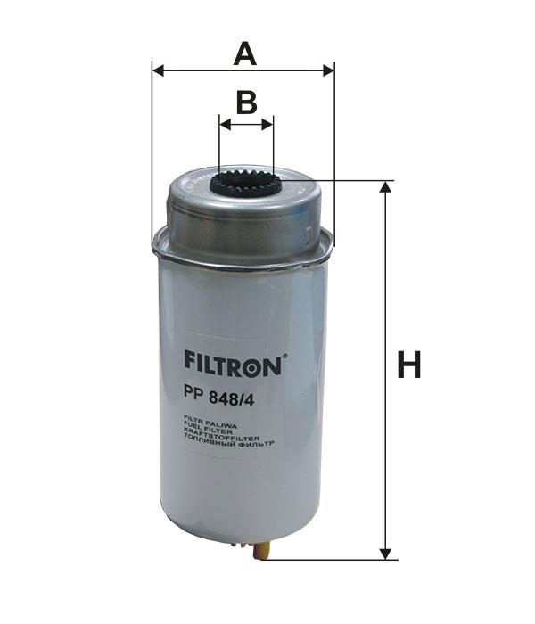 Фільтр палива Filtron PP 848&#x2F;4