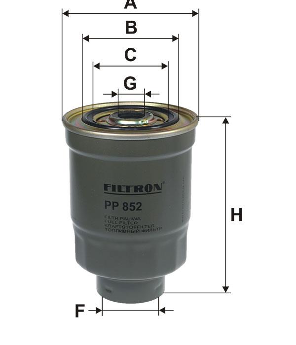 Фільтр палива Filtron PP 852