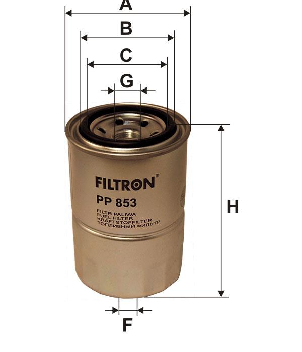 Фільтр палива Filtron PP 853