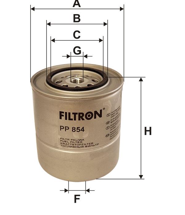 Фільтр палива Filtron PP 854