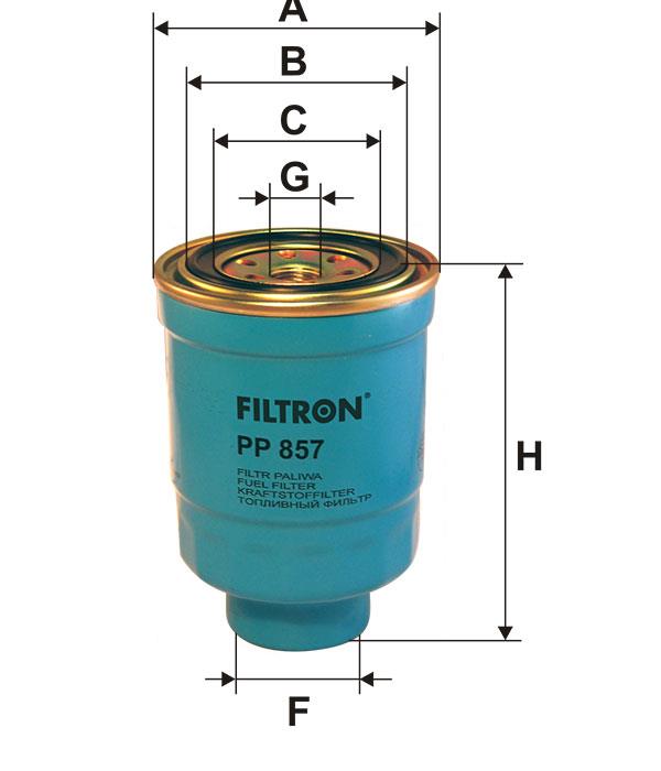 Фільтр палива Filtron PP 857