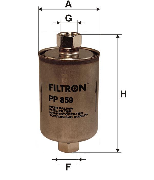 Фільтр палива Filtron PP 859